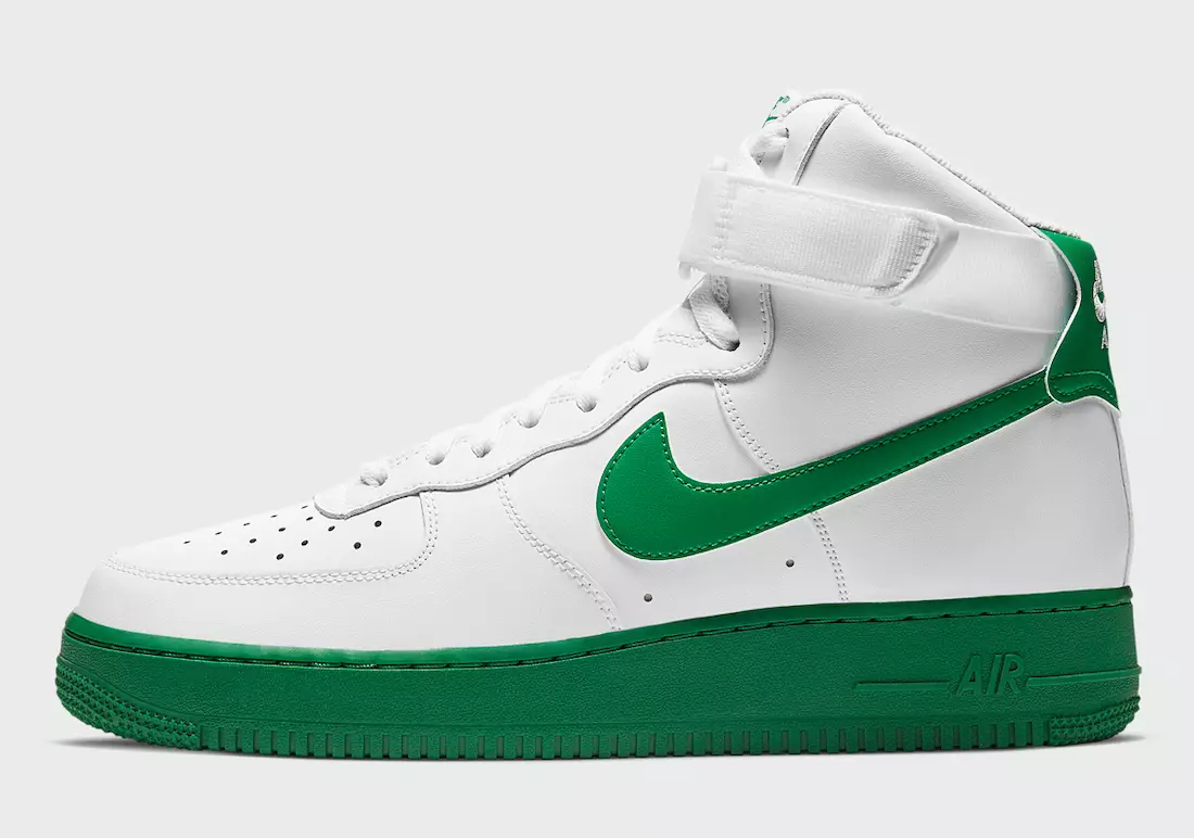 Nike Air Force 1 High White Green CK7794-100 Chiqarilish sanasi