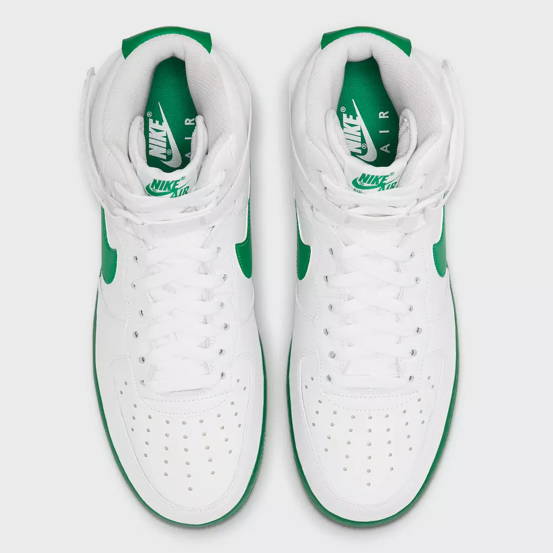 Nike Air Force 1 High White Green CK7794-100 Data de lançamento