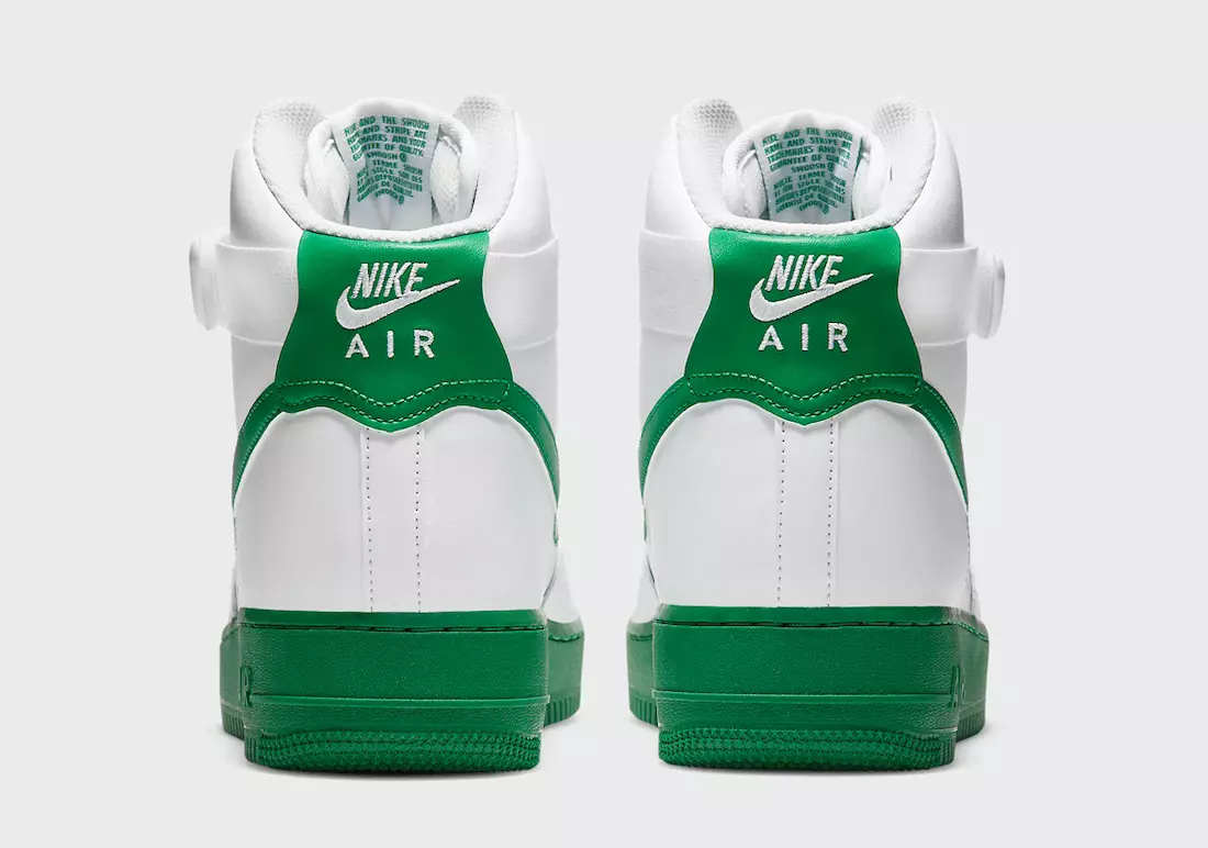 Nike Air Force 1 High White Green CK7794-100 Дата выпуску