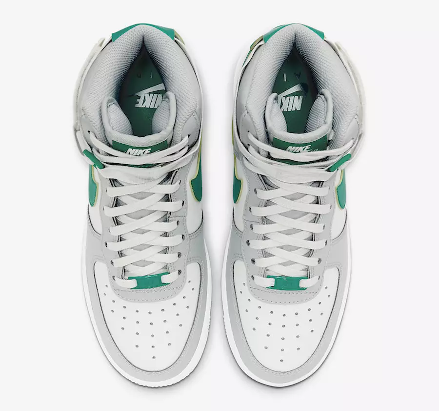 Nike Air Force 1 High Grey Fog Neptune Green 334031-015 Ημερομηνία κυκλοφορίας