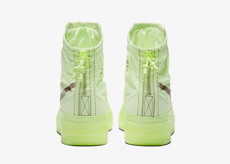 Nike Air Force 1 High Shell Volt BQ6096-700 Megjelenési dátum