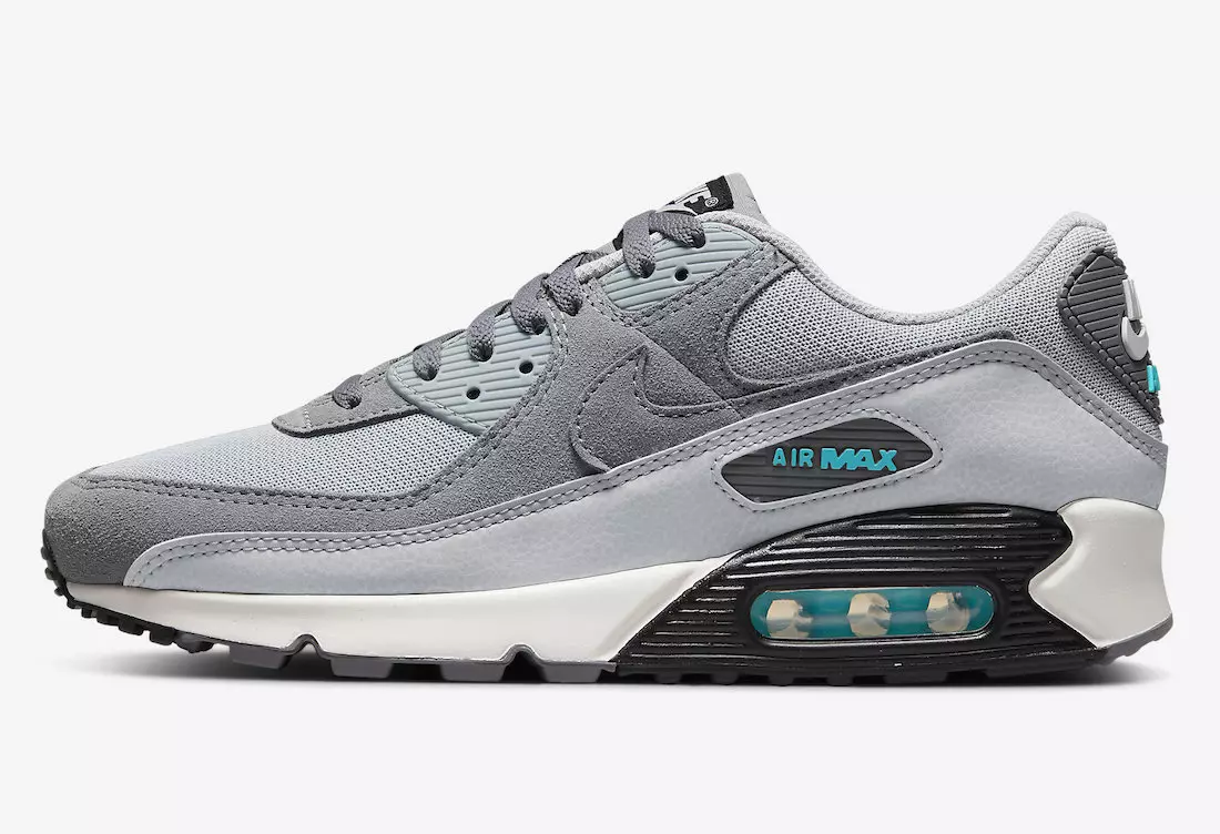 Nike Air Max 90 Grey Blue DM0029-002 Release Datum