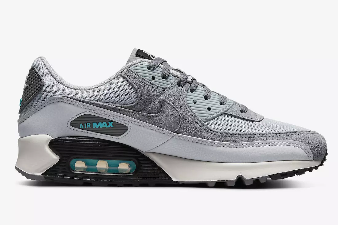 Nike Air Max 90 Szary Niebieski DM0029-002 Data premiery