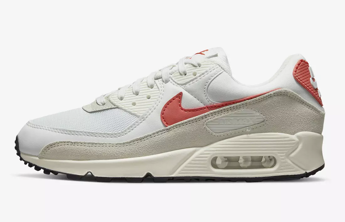 Nike Air Max 90 טעקסאַס לאָנגהאָרנס DM8265-100 מעלדונג טאָג