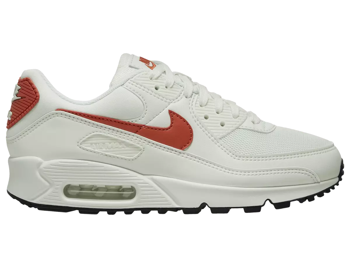 Nike Air Max 90 טעקסאַס לאָנגהאָרנס DM8265-100 מעלדונג טאָג