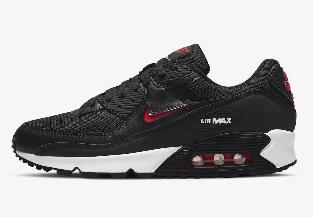 Nike Air Max 90 Jewel Bred must punane DV3503-001 väljalaskekuupäev