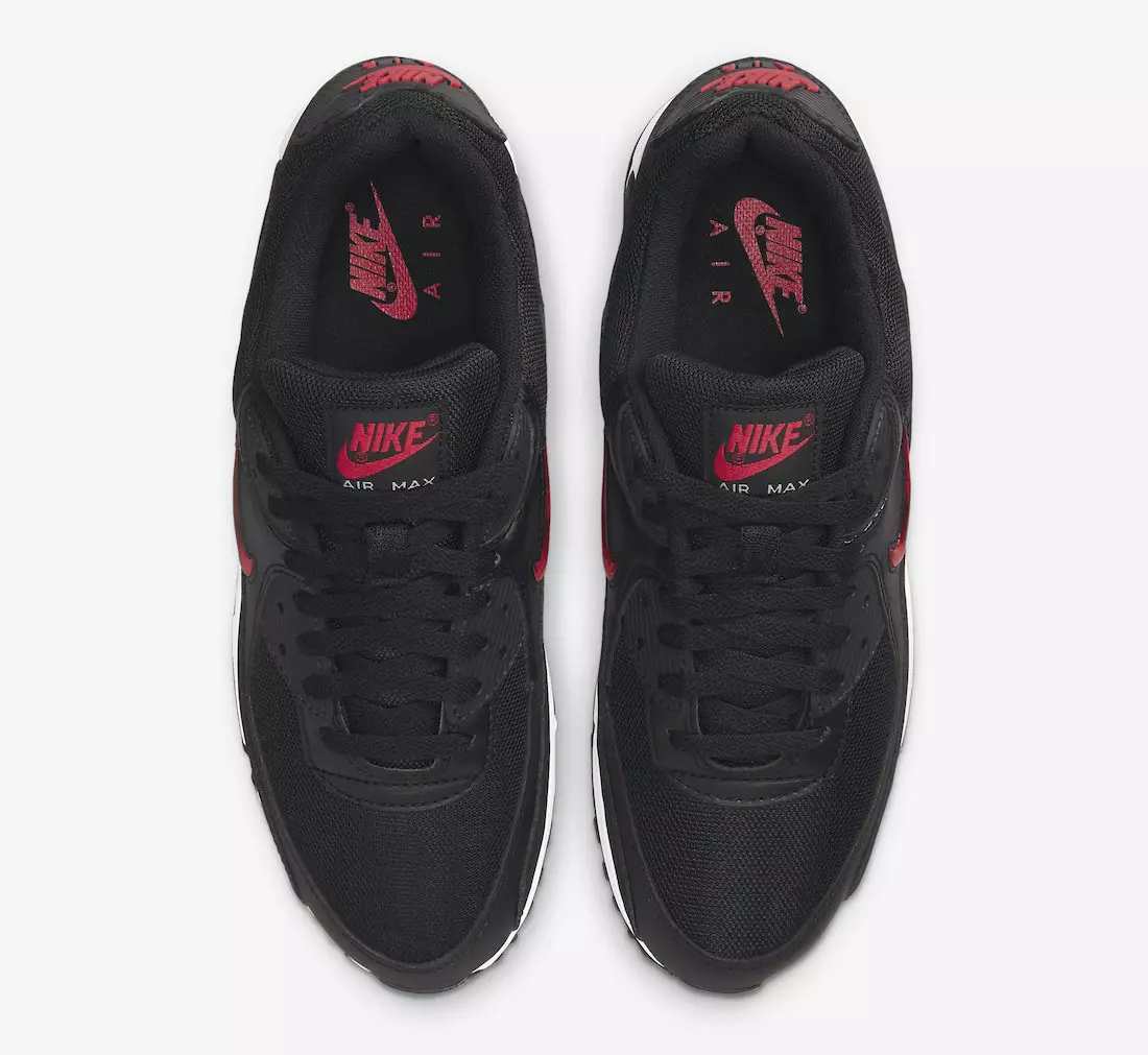 Nike Air Max 90 Jewel Bred Schwarz Rot DV3503-001 – Erscheinungsdatum