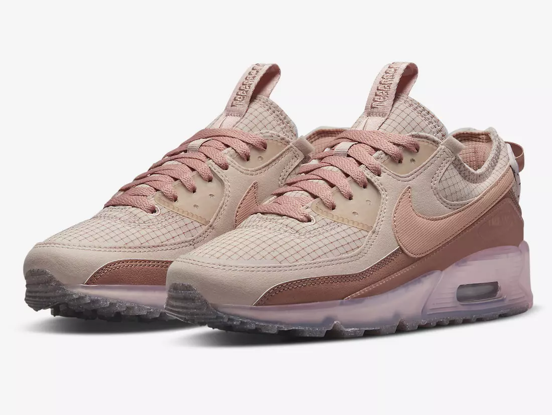 Nike Air Max 90 Terrascape Pink Oxford Rose Whisper Fossil Rose DH5073-600 Шығарылған күні