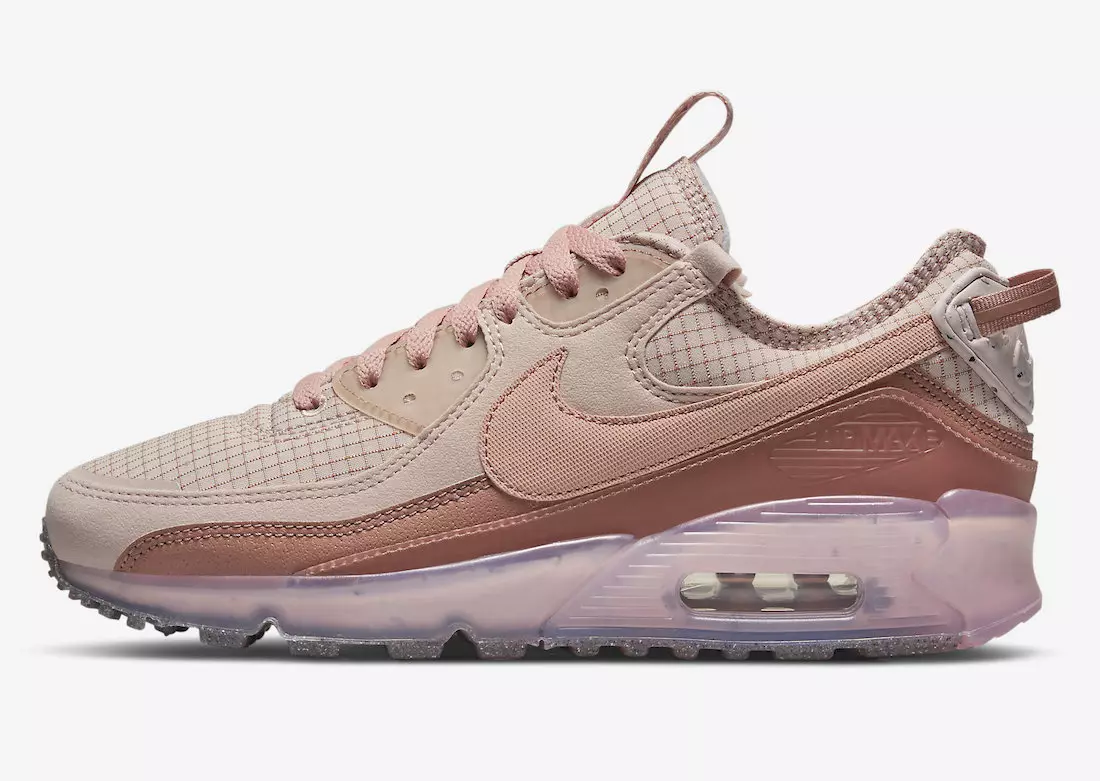 Nike Air Max 90 Terrascape Pink Oxford Rose Whisper Fossil Rose DH5073-600 Tanggal Rilis