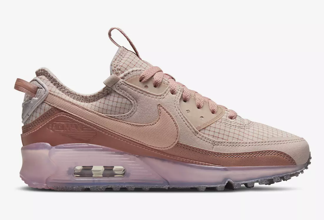 Nike Air Max 90 Terrascape Pink Oxford Rose Whisper Fossil Rose DH5073-600 გამოშვების თარიღი