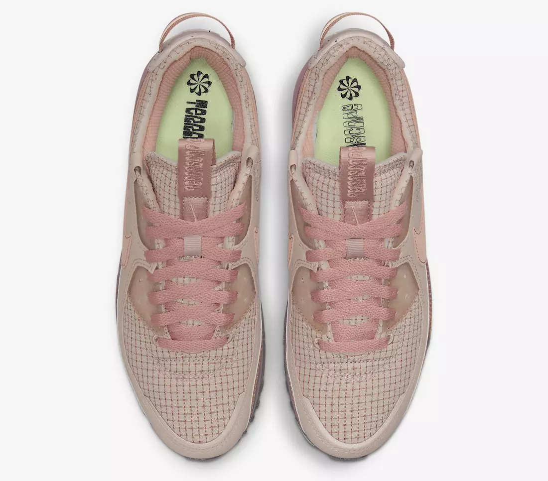 Nike Air Max 90 Terrascape Roze Oxford Rose Whisper Fossil Rose DH5073-600 Releasedatum