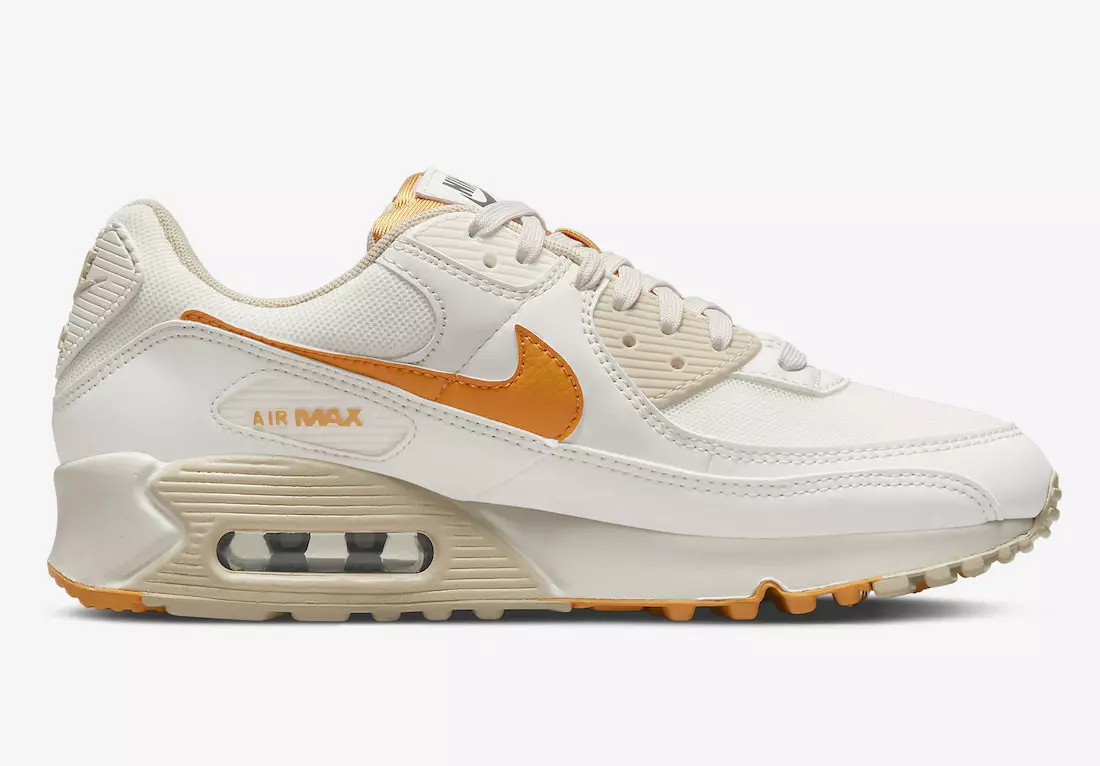 Nike Air Max 90 White Orange DQ8593-001 Шығарылған күні