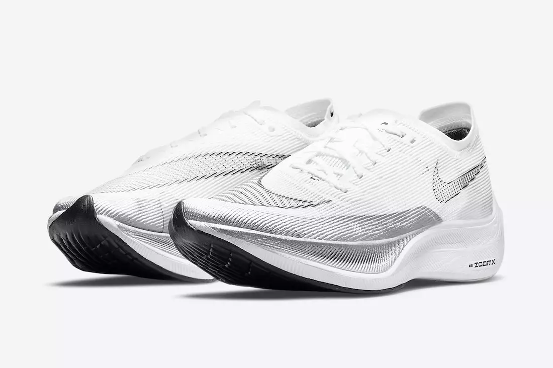 Nike ZoomX VaporFly NEXT 2 व्हाइट ब्लैक CU4111-100 रिलीज की तारीख