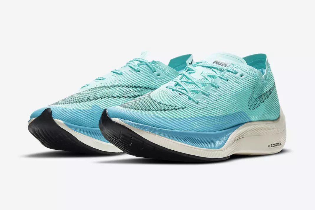 Nike ZoomX VaporFly ווייַטער פּראָצענט 2 CU4111-300 מעלדונג טאָג