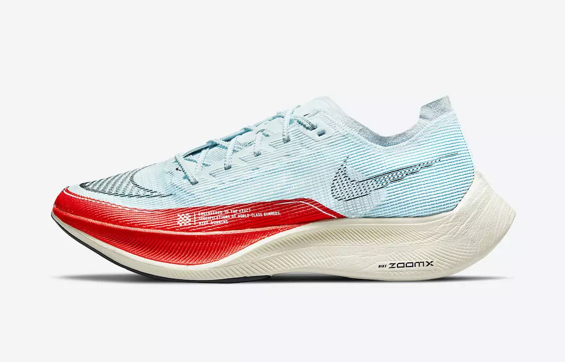 Nike ZoomX VaporFly NEXT 2 Ice Blue CU4111-400 Чыгарылган күнү