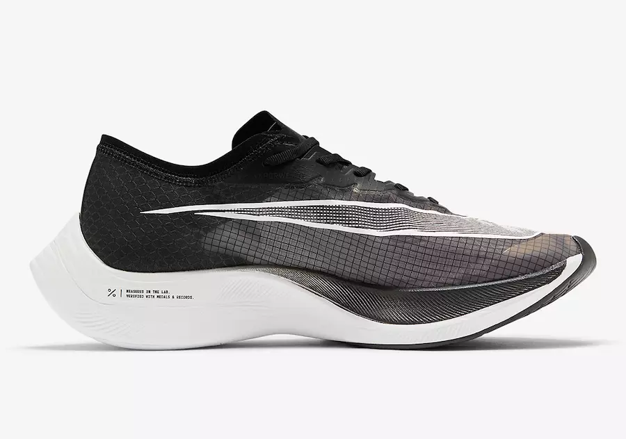 Nike ZoomX VaporFly NEXT juodai baltas AO4568-001 išleidimo data