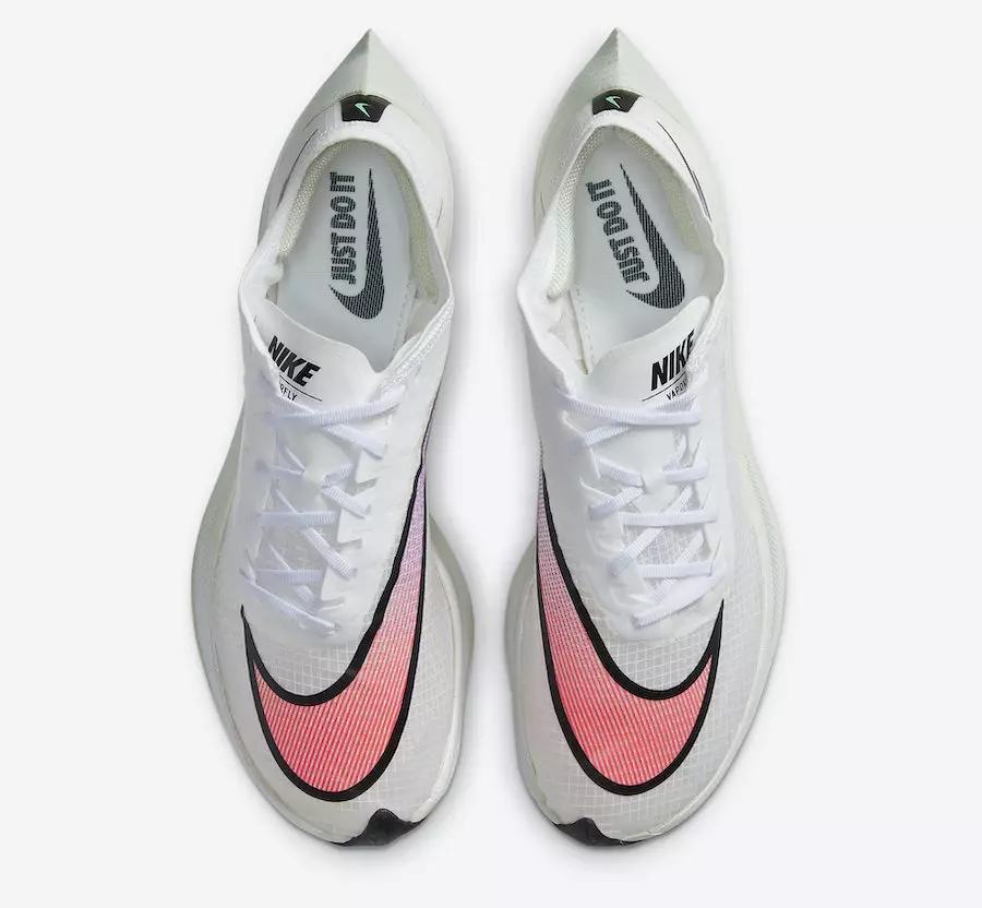 Nike ZoomX VaporFly NEXT Hyper Jade Flash Crimson AO4568-102 Releasedatum