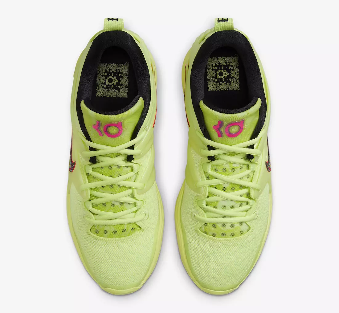 Nike KD 15 Light Lemon Twist DM1056-700 Data tal-Ħruġ