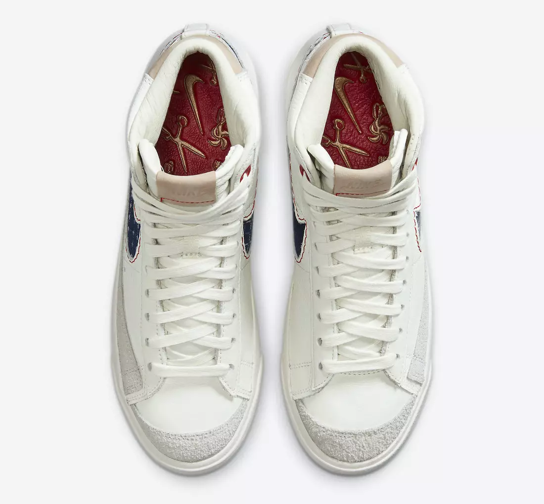 Denham Nike Blazer Lár CU8054-100 Dáta Eisiúna