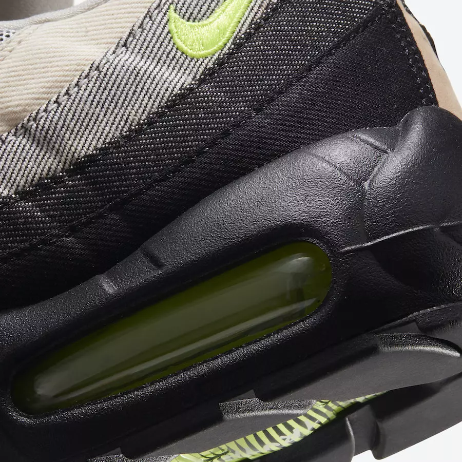 DENHAM Nike Air Max 95 DD9519-001 Ημερομηνία κυκλοφορίας