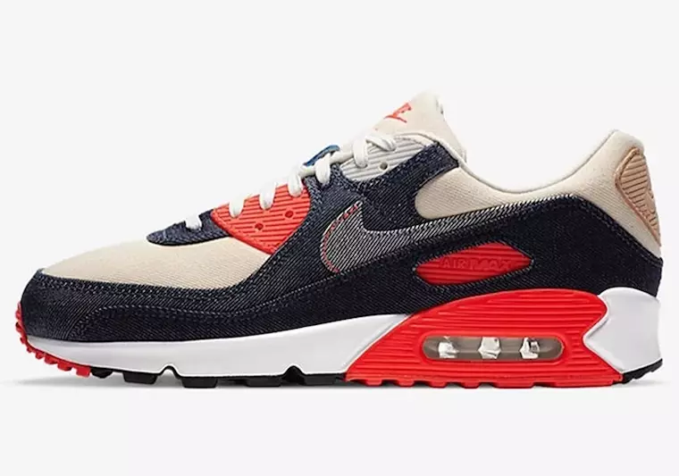 DENHAM Nike Air Max 90 инфрақызыл шығарылым күні