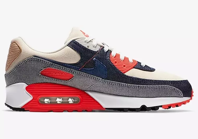 DENHAM Nike Air Max 90 Infrarød utgivelsesdato