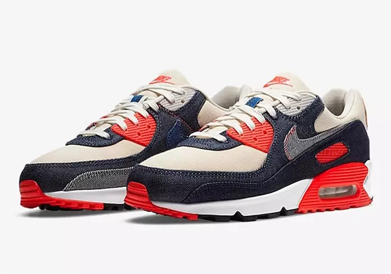 DENHAM Nike Air Max 90 Ngày phát hành hồng ngoại