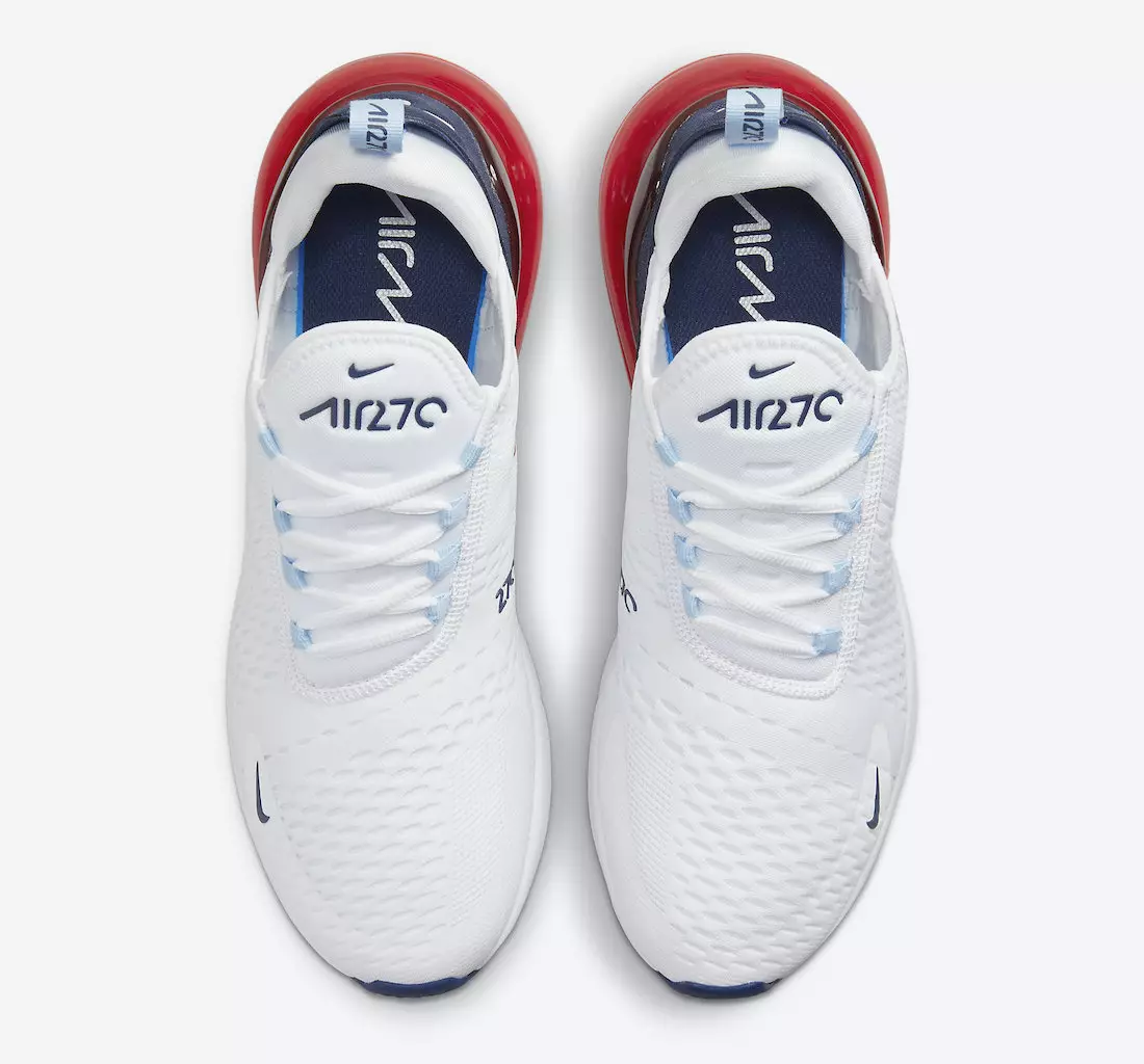 Nike Air Max 270 USA DJ5172-100 מעלדונג טאָג