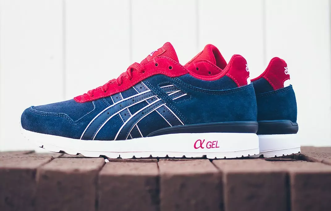 ASICS GT II Merah Putih Biru