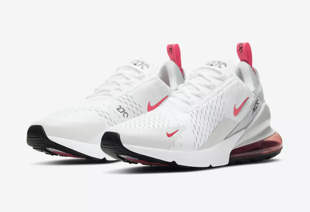 Nike Air Max 270 Wit Laser Fuchsia DD7120-100 Releasedatum