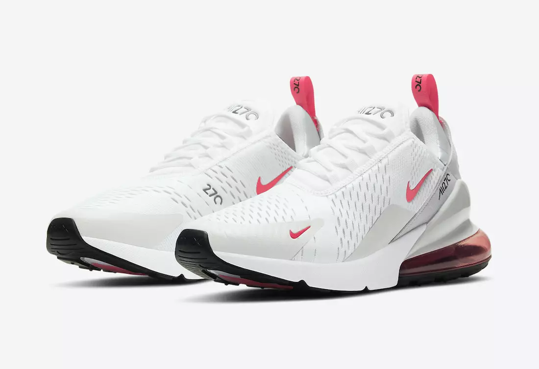 Nike Air Max 270 se lansează în alb și fucsia laser