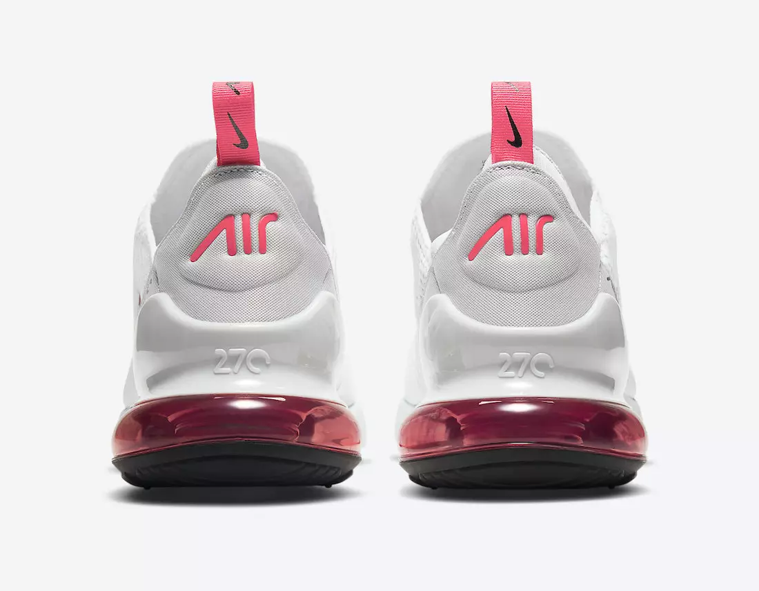 Nike Air Max 270 Wit Laser Fuchsia DD7120-100 Releasedatum