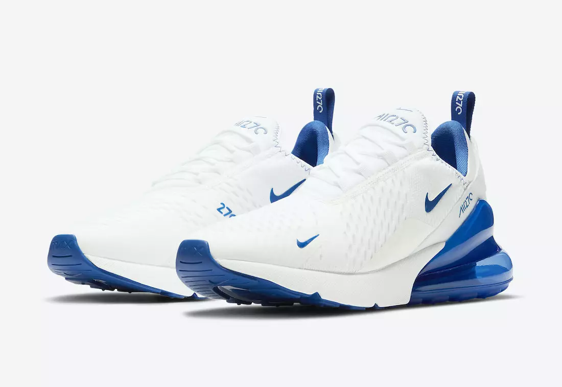 Nike Air Max 270 White Blue DH0268-100 Tarikh Tayangan