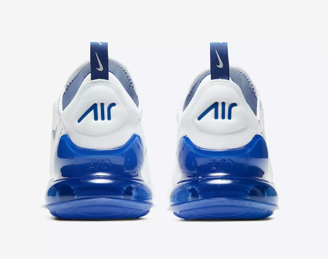 Nike Air Max 270 White Blue DH0268-100 Data e publikimit