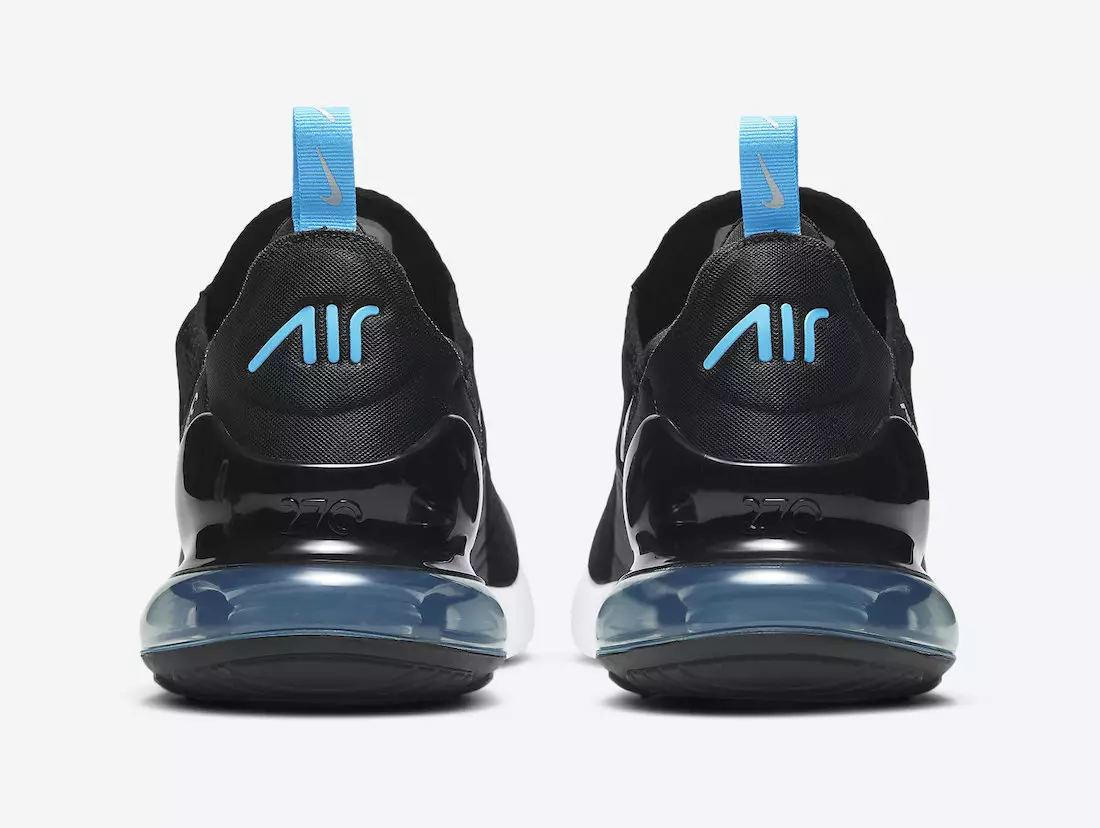 Tarehe ya Kutolewa ya Nike Air Max 270 Black University DD7120-001