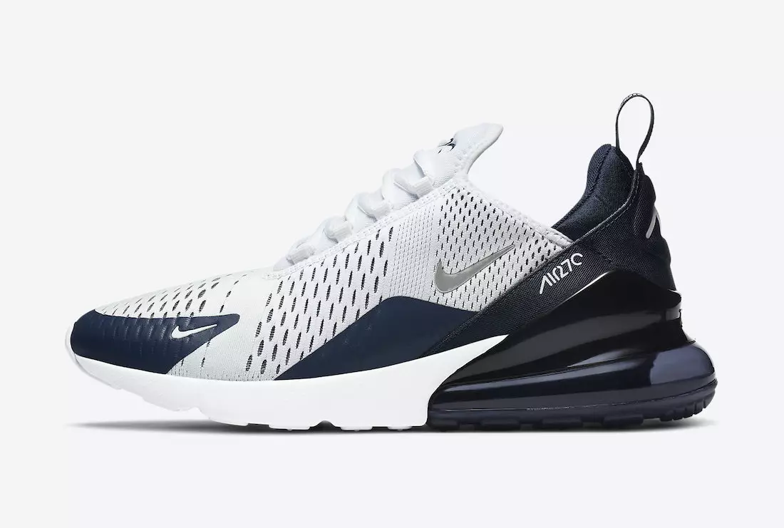 Nike Air Max 270 White Midnight Navy DH0613-100 Шығарылым күні