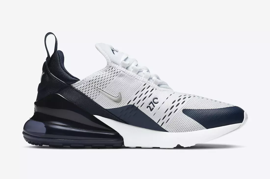 Nike Air Max 270 White Midnight Navy DH0613-100 תאריך שחרור