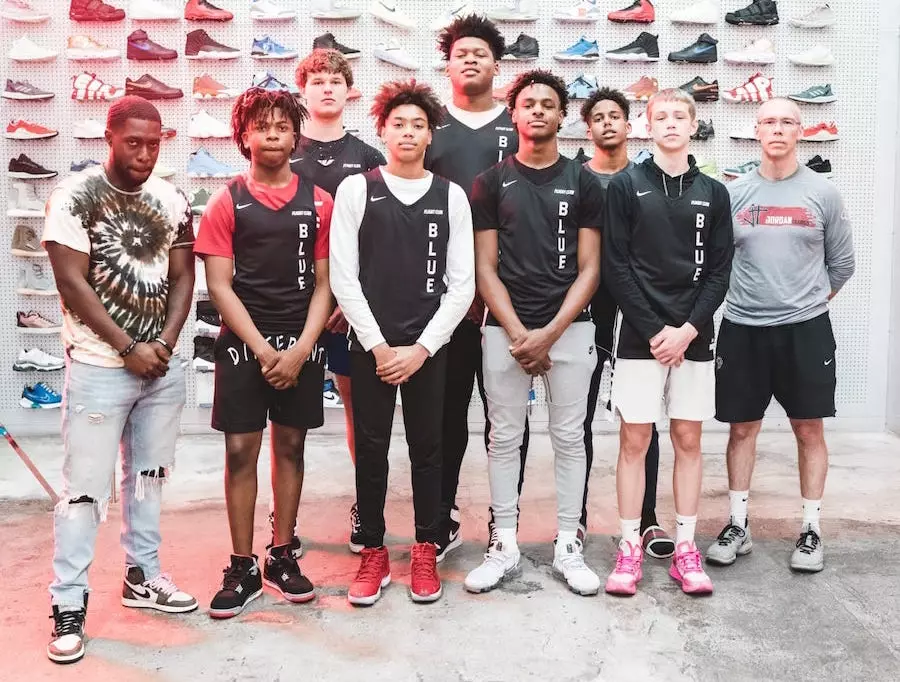 Flight Club sponsorerer LeBron James Jr.'s Blue Chips Team