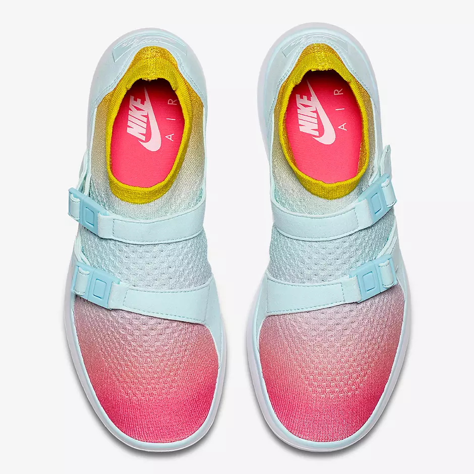 Nike Air Sock Racer Flyknit Glacier Blu Racer Rosa