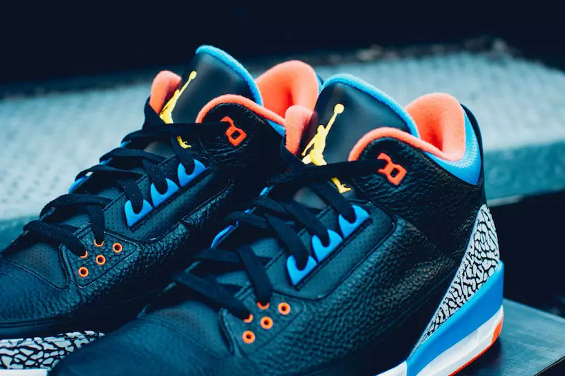 Air Jordan 3 Рассел Уэстбрук OKC PE