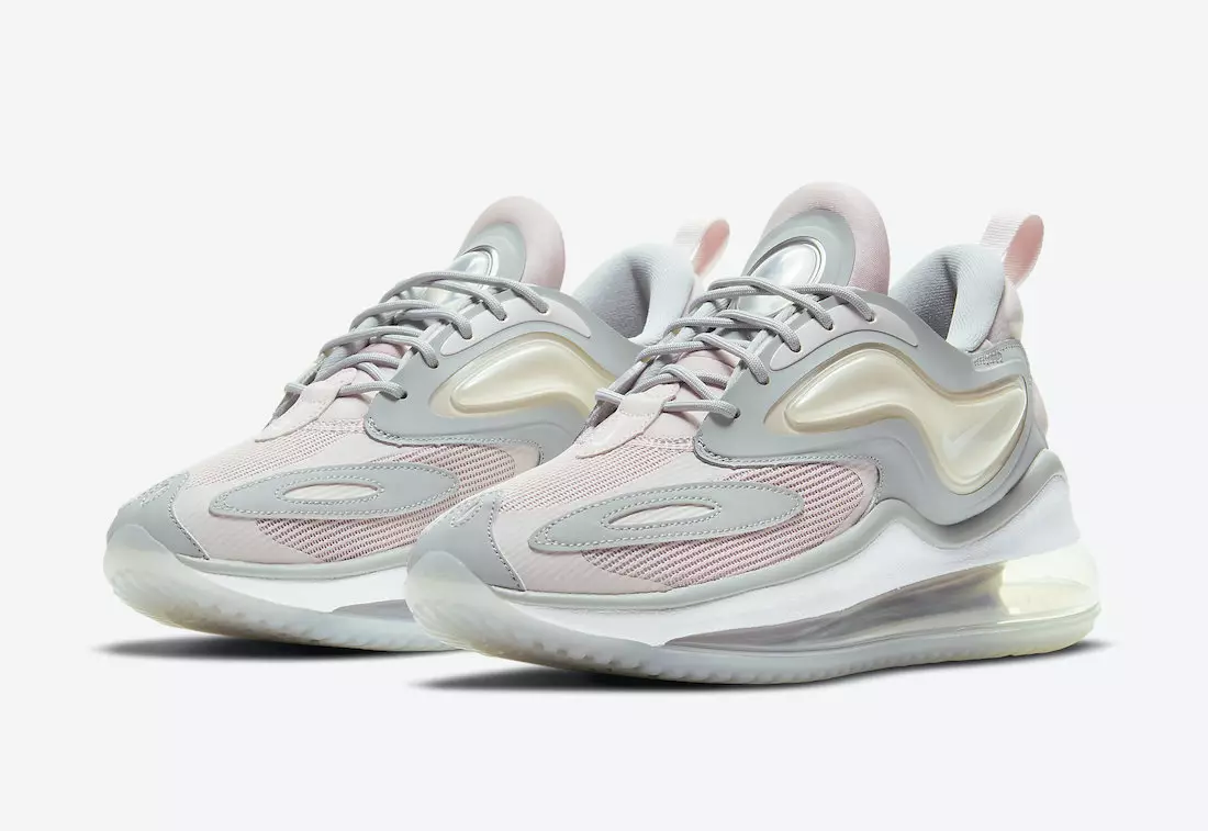 Жіночі кросівки Nike Air Max Zephyr у рожево-сірому кольорі