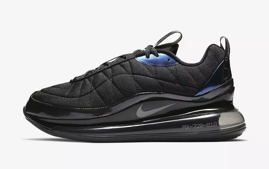 Nike MX 720-818 Black Metallic Blue CW8039-001 Թողարկման ամսաթիվ