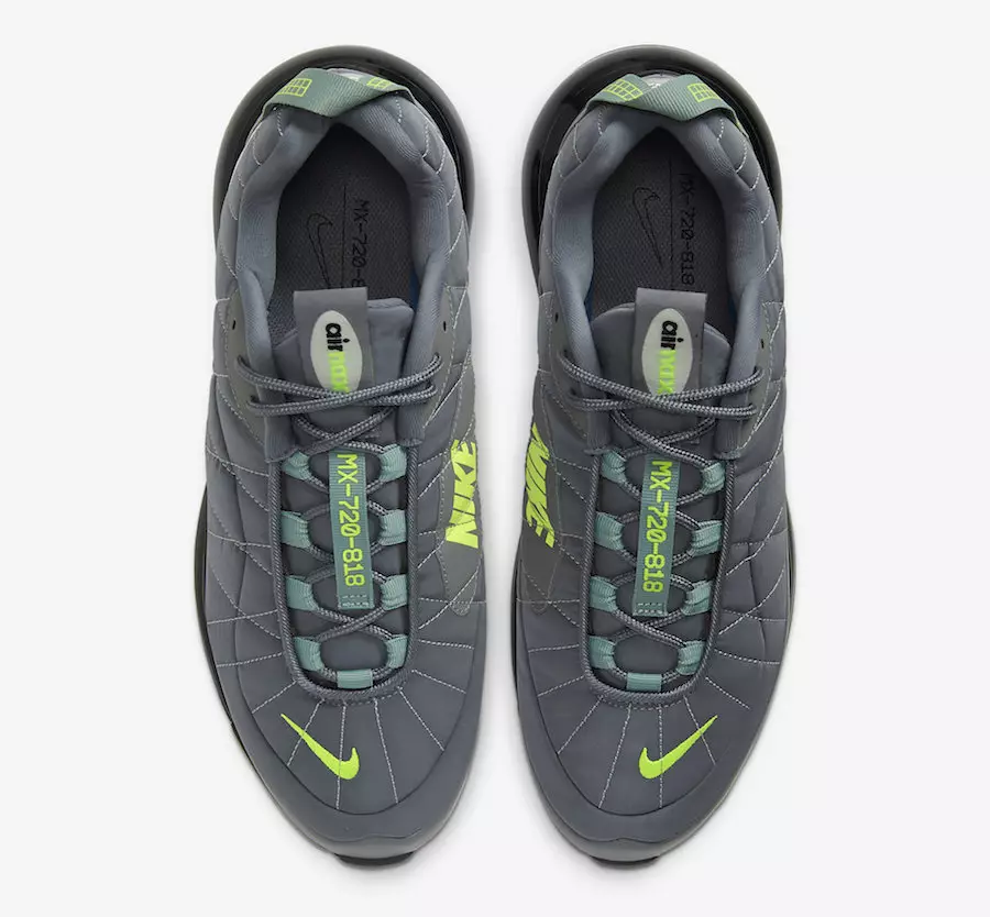 Nike MX 720-818 Neon CW7475-001 გამოშვების თარიღი