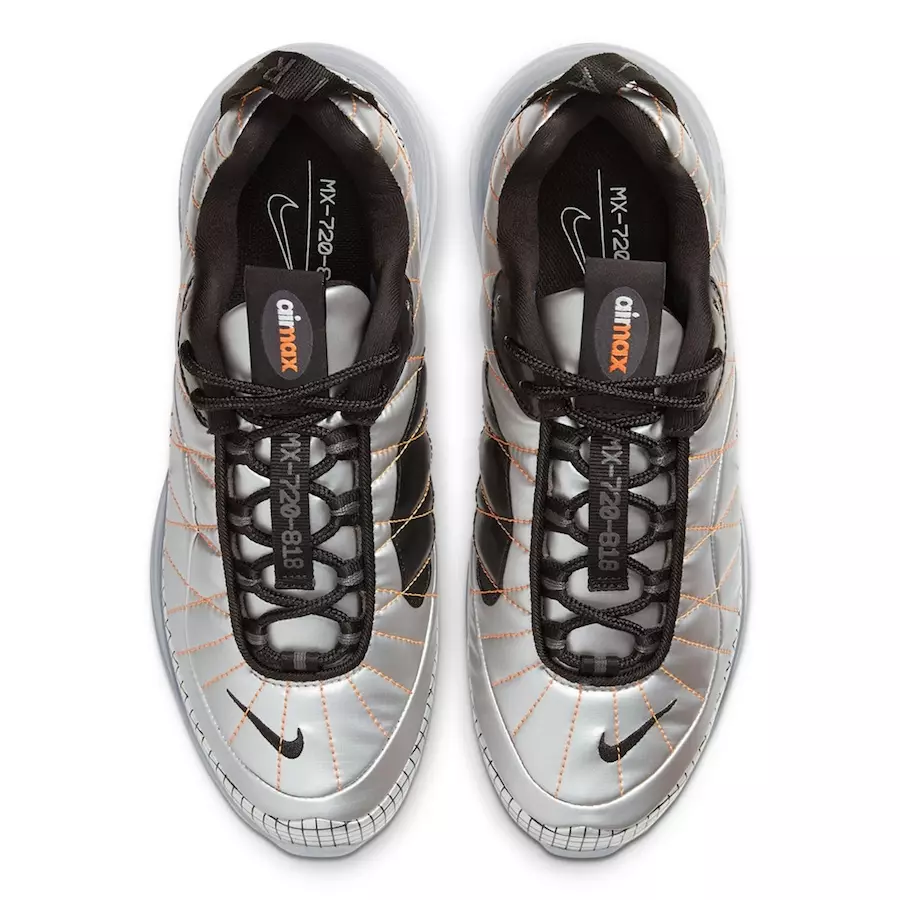 Nike Air MX 720-818 Metallic Silber BV5841-001 – Erscheinungsdatum