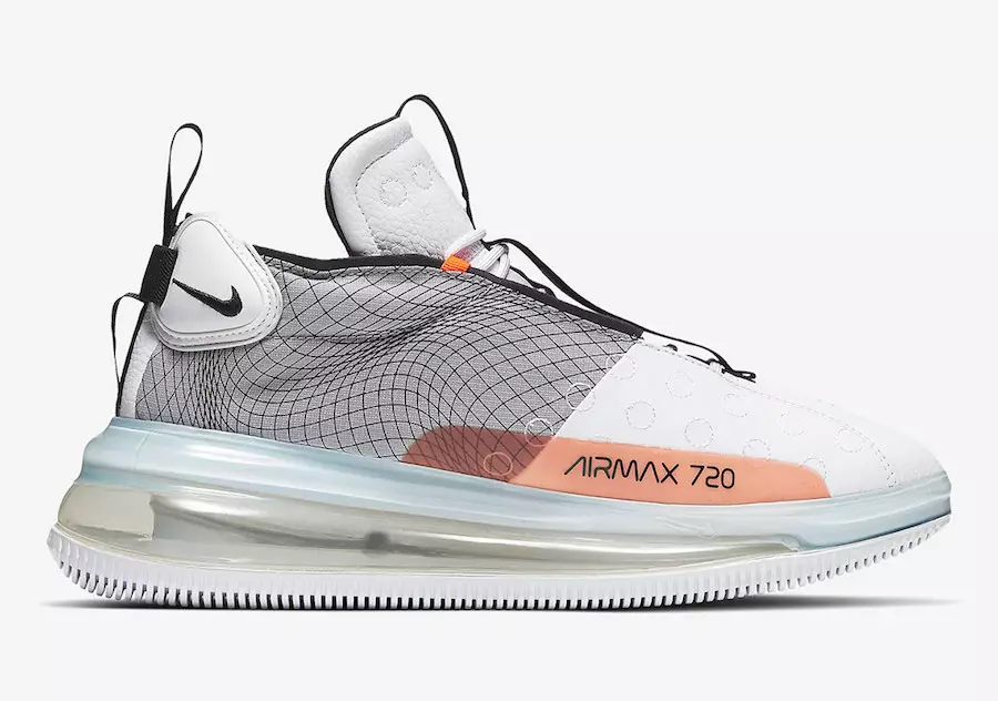 Nike Air Max 720 Waves White Black Wolf Grey BQ4430-100 Julkaisupäivä