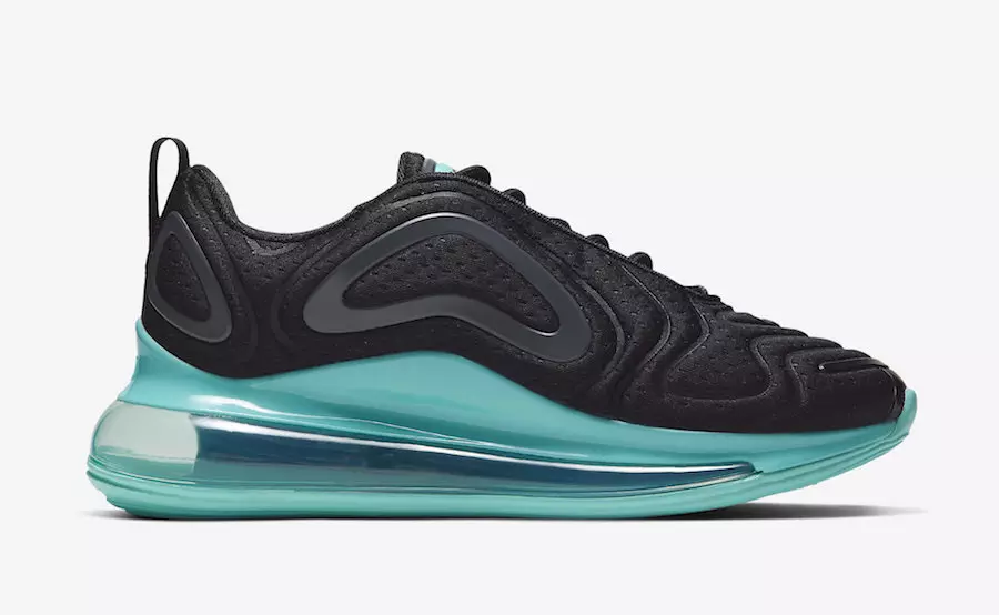 Nike Air Max 720 Black Teal AR9293-010 худалдаанд гарсан огноо