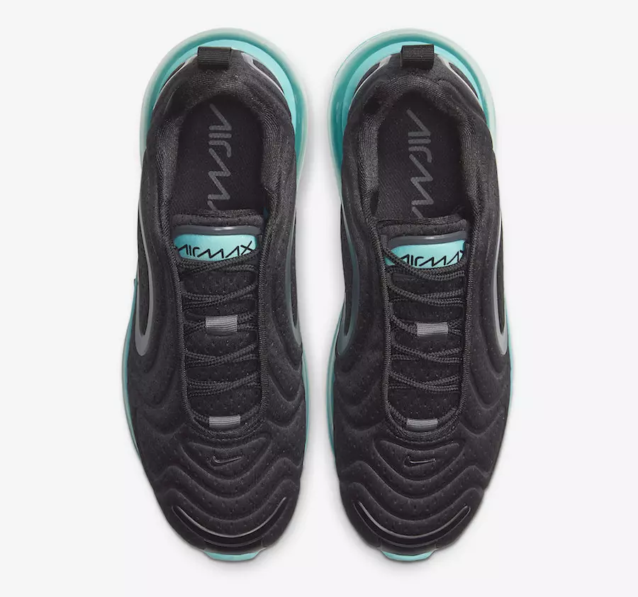 تاريخ إصدار Nike Air Max 720 Black Teal AR9293-010