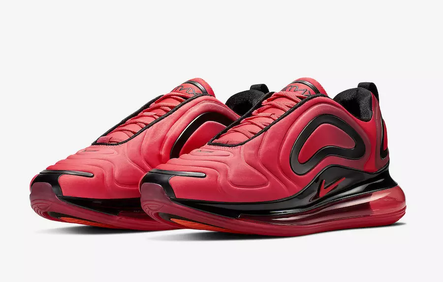 Nike Air Max 720 sắp ra mắt với màu đỏ và đen