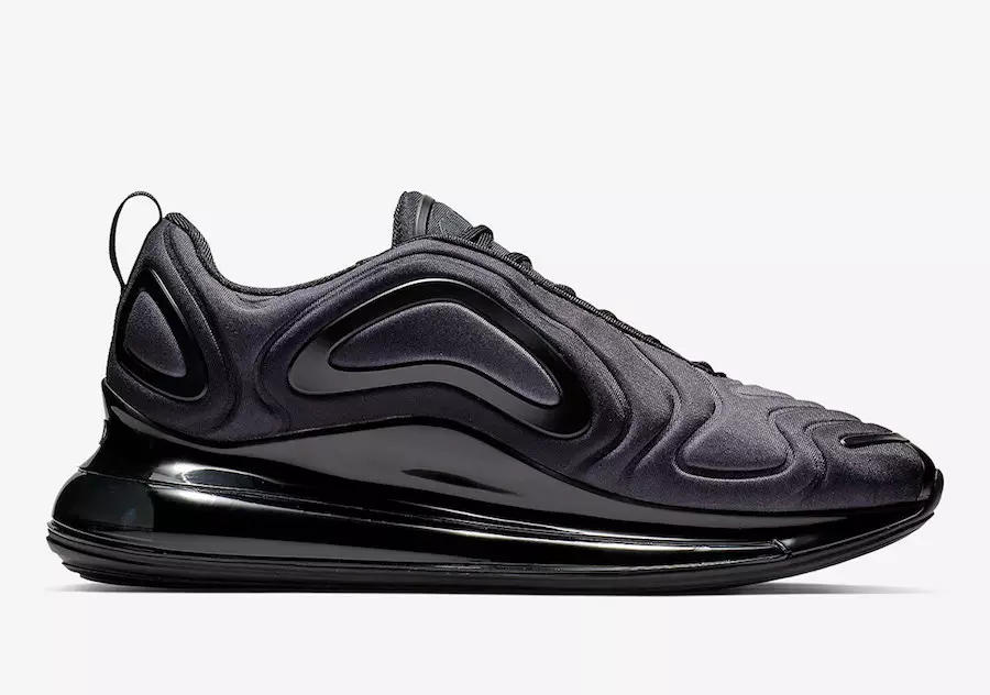 Nike Air Max 720 Triple Black AO2924-004 Julkaisupäivä