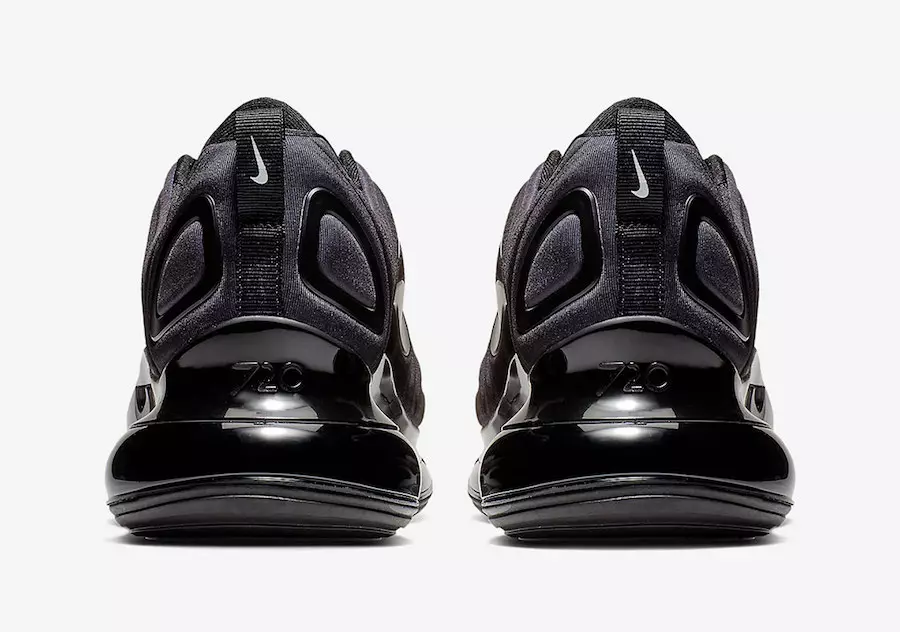 Nike Air Max 720 Triple Black AO2924-004 Чыгарылган күнү